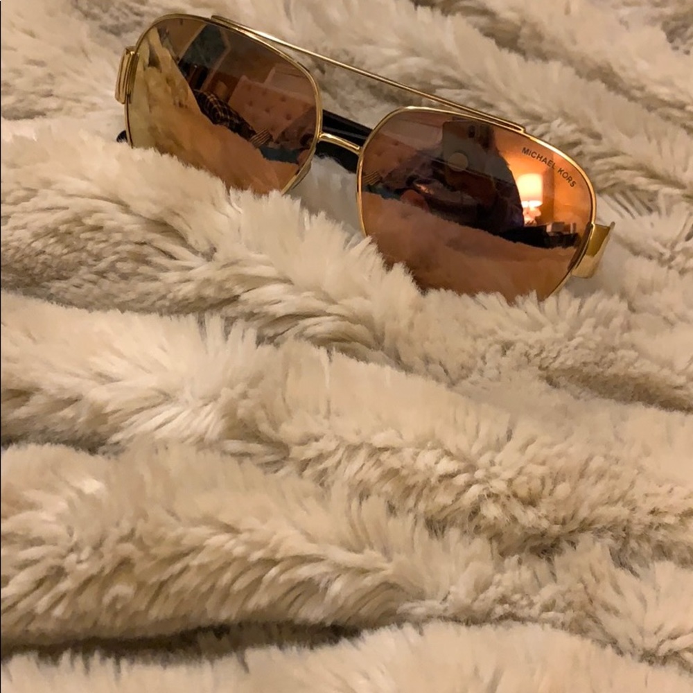 SOLD! Authentic Michael Kors Aviator Sunglasses